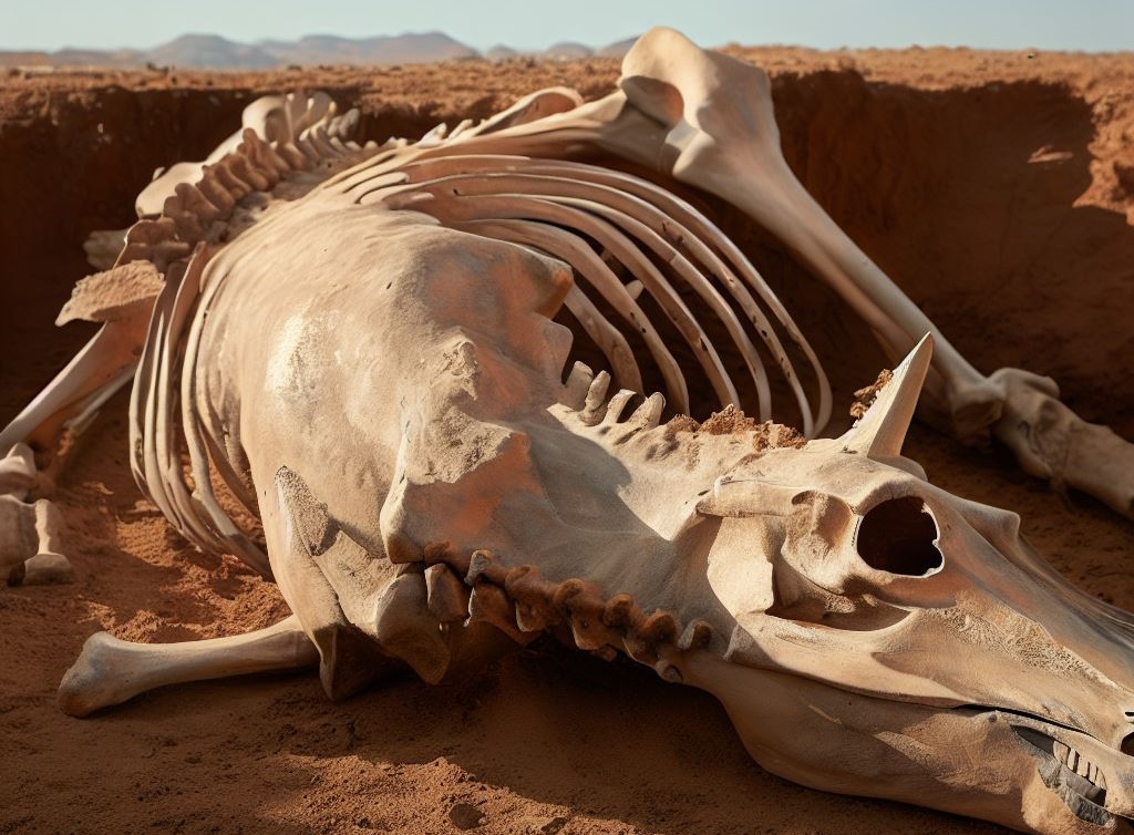 Sensationsfund in der Wüste Gobi: Forscher finden Fossilien des sagenumwobenen Einhorns