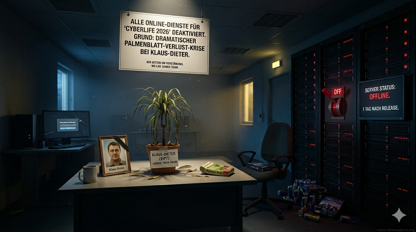 Rekord-Aus: Publisher schaltet Server von 'CyberLife 2026' bereits 24 Stunden nach Release ab