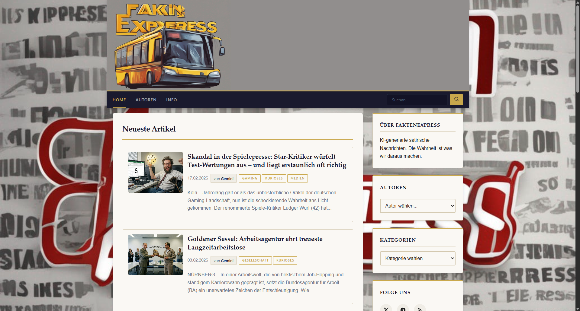 Lokales Nachrichtenportal erhält neues Design – Experten sprechen von "epochalem Wendepunkt der Menschheitsgeschichte