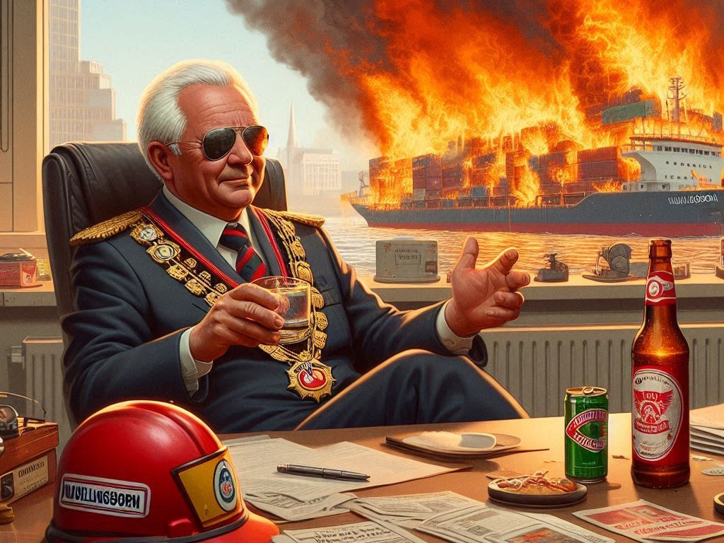 Bürgermeister von Kühlungsborn behält trotz Tanker-Brand einen kühlen Kopf