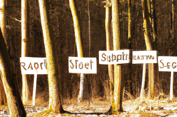 Waldbäume rebellieren gegen Bürger von Fichtenfalsch – fordern besseren Handyempfang!